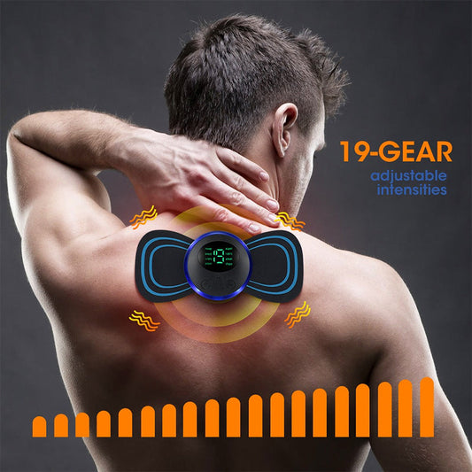 Portable USB Rechargeable EMS Neck Massager