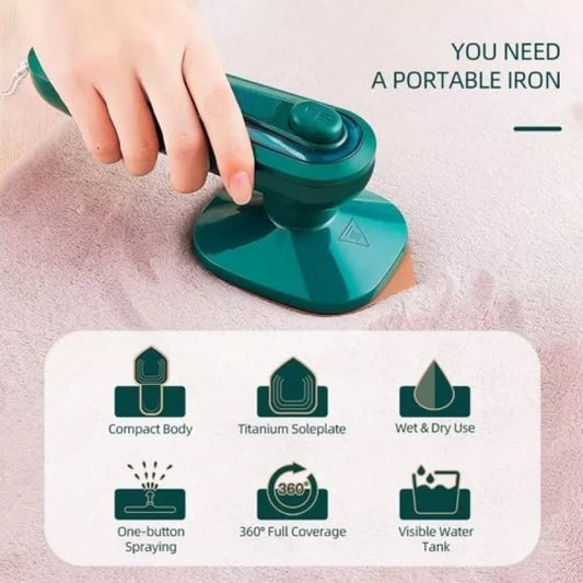 Steam Iron Powerful Performance Smooth Glide Durable Build Easy Operation Reliable Daily Use ~ Non Rotatable
